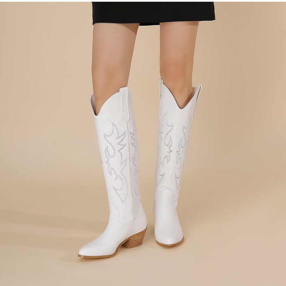 White Cowgirl Boots